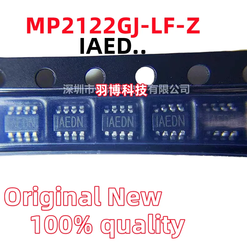 (5-10 قطع) 100% جديد MP2122GJ-LF-Z MP2122GJ-LF MP2122GJ MP2122 IAEDK IAED.. شرائح sot23-8