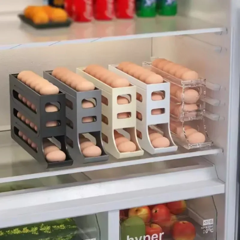 

Контейнер для хранения яиц в холодильнике, большой емкости, органайзер для яиц