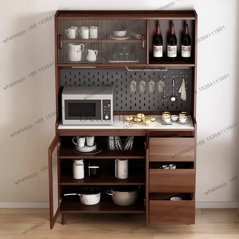 Modern Storage Wood Cabinet Complete Sheets Level Full Tall Kitchen Cabinet Closet Nordic Luxury Armoire De Rangement Furniture