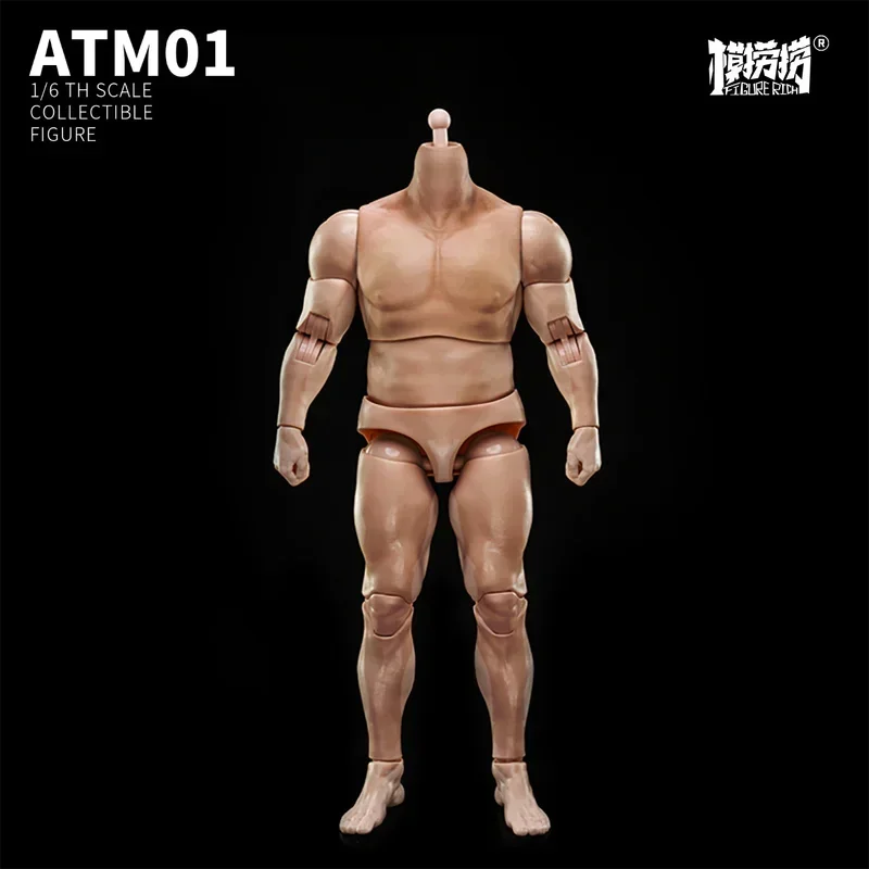 

In Stock Molaolao Atm01 1/6 Super Joint Movable Male Soldier Human Body Series Tattoos Durable Body