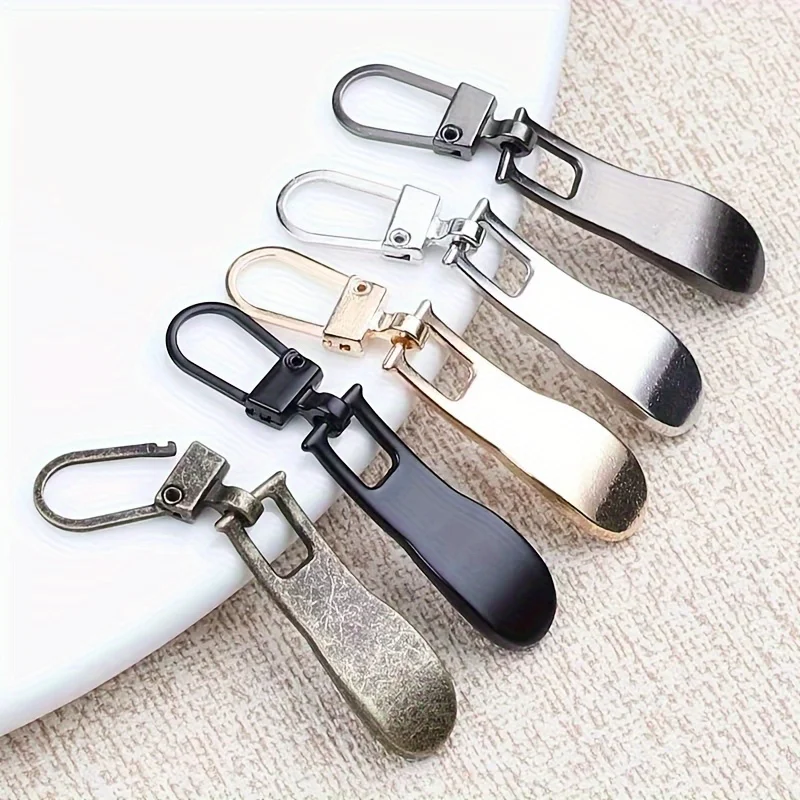

5-color Mixed Pack Wave Type Detachable Zipper Pieces Conveniently Replaceable for Bags and Clothes