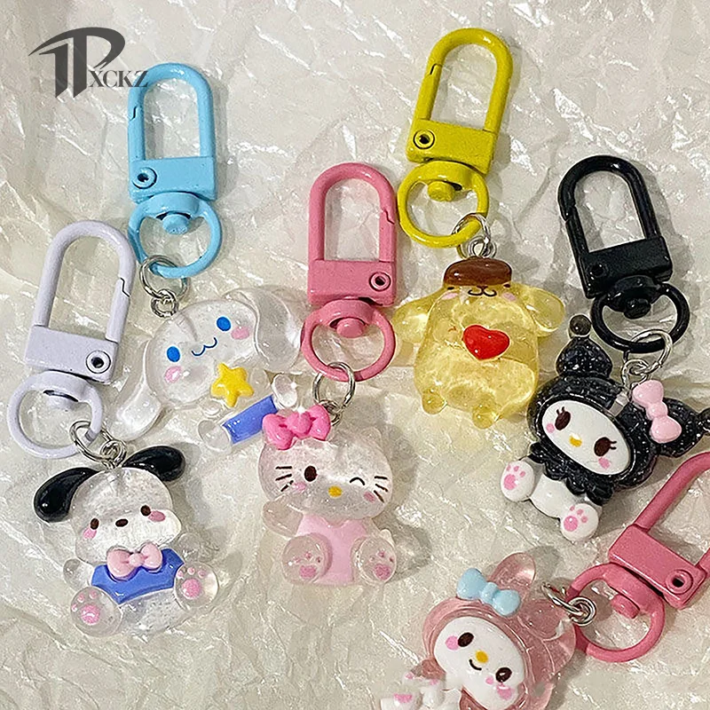 

Sanrio аниме Мой Мелодия сумка брелок мультфильм Cinnamonroll милый автомобильный брелок портативная Подвеска декоративные аксессуары
