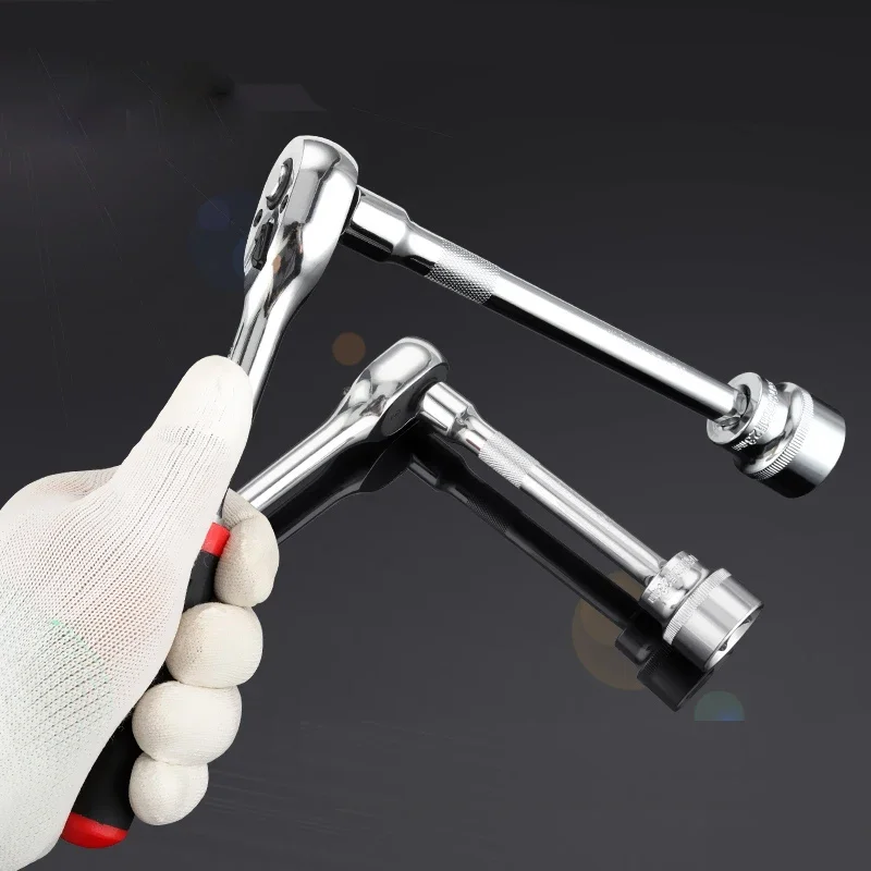 1Pc 3" 6" 10" Long Extension Bar 3/8 Drive Ratchet Socket Extender Hand Adjustment Tool Extension Socket Drive Hand Tool