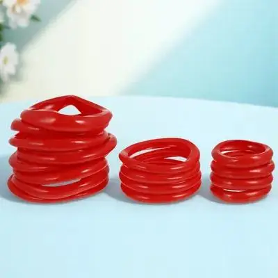 

16pcs Silicone Dumbbell Protectors Detachable Non-Slip Anti-Fall Guards Washable Fitness Equipment Accessories