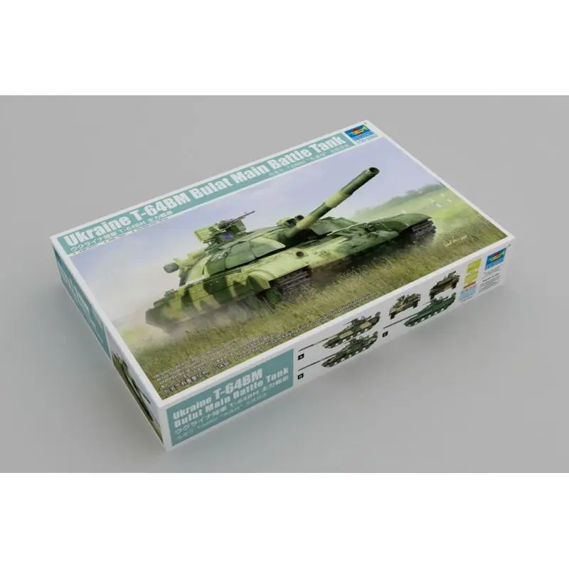 

Trumpeter 09592 1/35 Ukraine T-64BM Bulat Main Battle Tank - Scale Model Kit