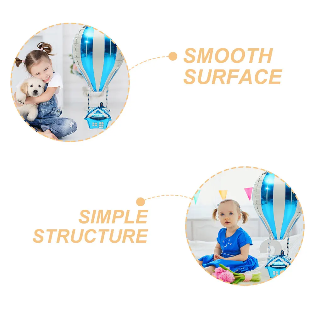 

Balloon Decoration Hot Air Party Decorations Birthday Balloons Aluminum Foil Favors Happy