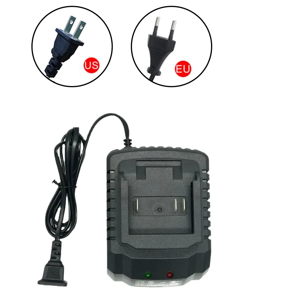 Imagem -05 - Carregador de Bateria Li-ion para Makita 21v Furadeira Elétrica Chave Martelo Chave de Fenda Bateria de Lítio Adaptador de Energia