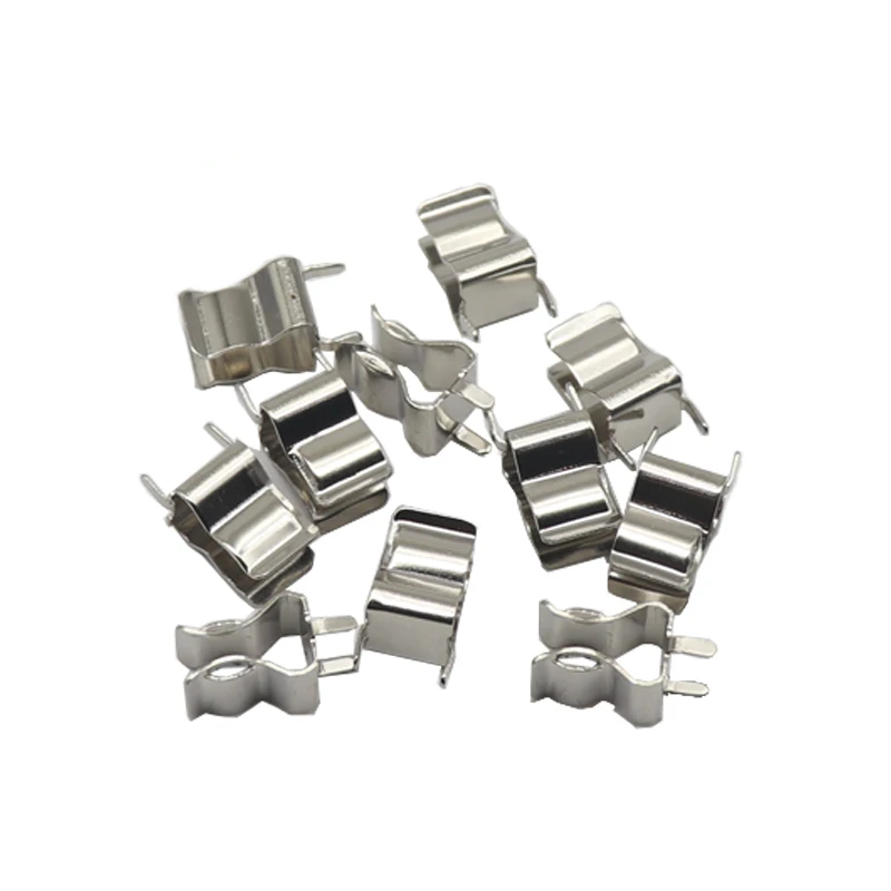 【50-20PCS】5*20mm 6*30MM Fuse Holder Clips Glass Quick Fast Blow Fuses Welding Holder 5X20MM 6X30MM