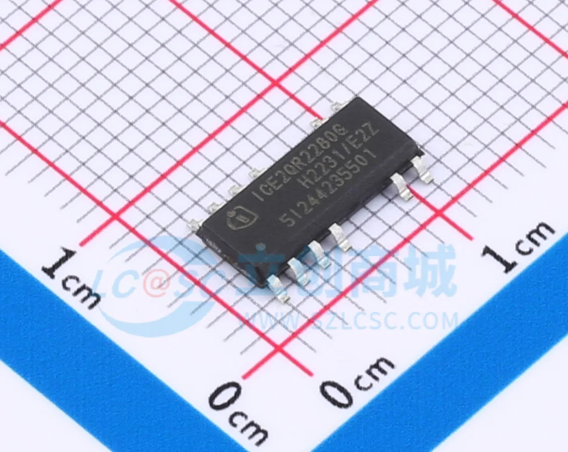 8PCS  Brand new original ICE2QR2280G package DSO-12 AC-DC controller and regulator