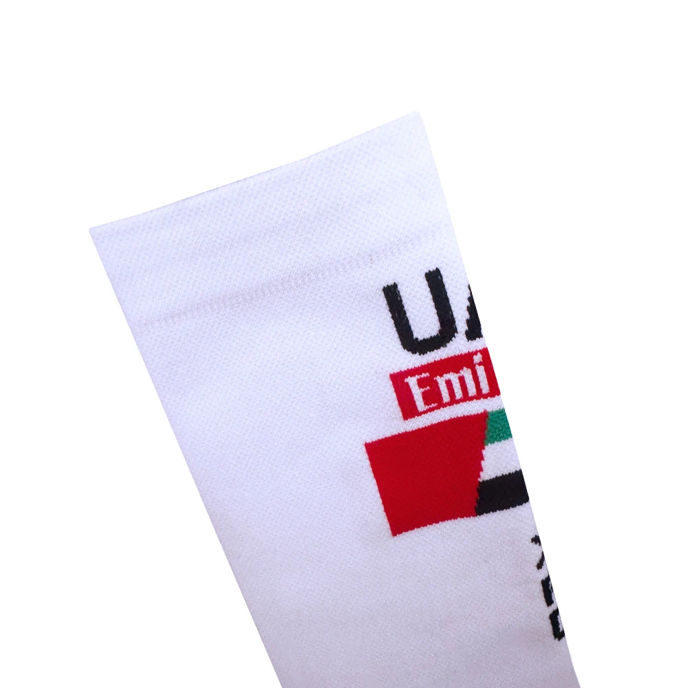 جديد الإمارات العربية المتحدة الدراجات الجوارب فريق INEOS دراجة ممرضة ضغط الطريق الدراجة تشغيل الجبلية الركبة عالية الأبيض الرياضة الجري جوارب لكرة القدم