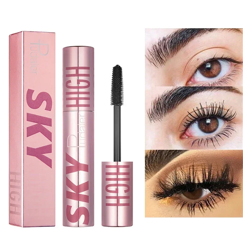 Wasserdichte 4d Mascara schwarz schnell trocknen lang anhaltende dicke lockige Mascara Volumen Wimpern verlängern Mascara Augen Make-up Kosmetik