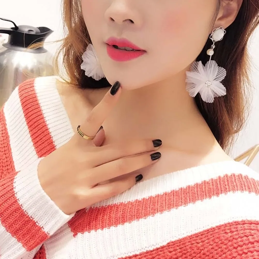 

Pearl Flower Earrings High Quality Acrylic Durable Elegant Wedding Party Birthday Gifts Trendy Fashion Jewelry Women Accessories