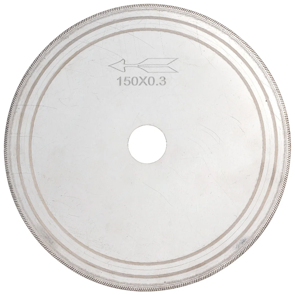 110/150/180/200mm Ultra-thin Diamond Saw Blade Slant Teeth Cutting Disc for Glass Stone Amber Crystal Gemstone Cutting view 3