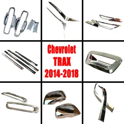 For Chevrolet TRAX 2014 2015 2016 2017 2018 Rear Fog Light Frame Rear Trunk Mirror Handle Bowl Fuel Cap Door Cover Wiper