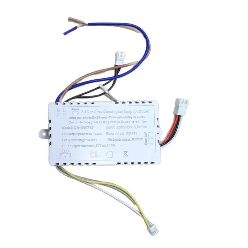 B15C Fan Light Remote Control& 2.4G Driver Controller QH0007 Ceiling Fan Light DC Inverter