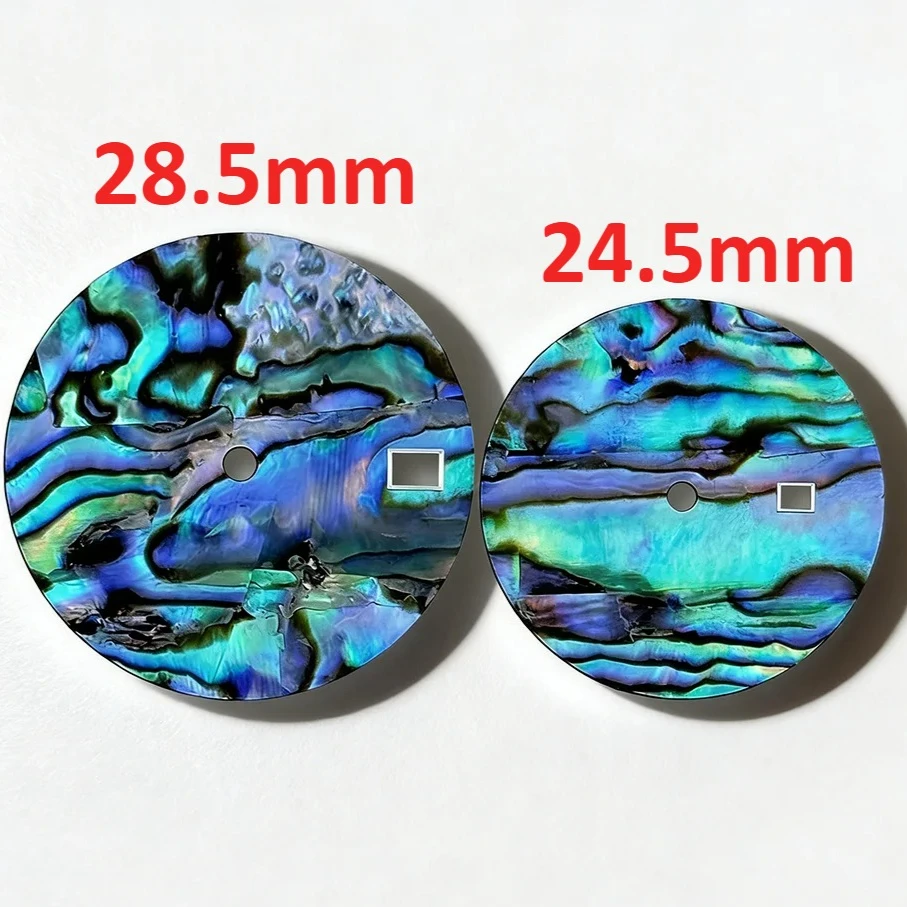 

New Shell Dials 24.5mm/28.5mm Natural Shell Watch Dial No logo for NH35/NH05 Automatic Movement Case Parts