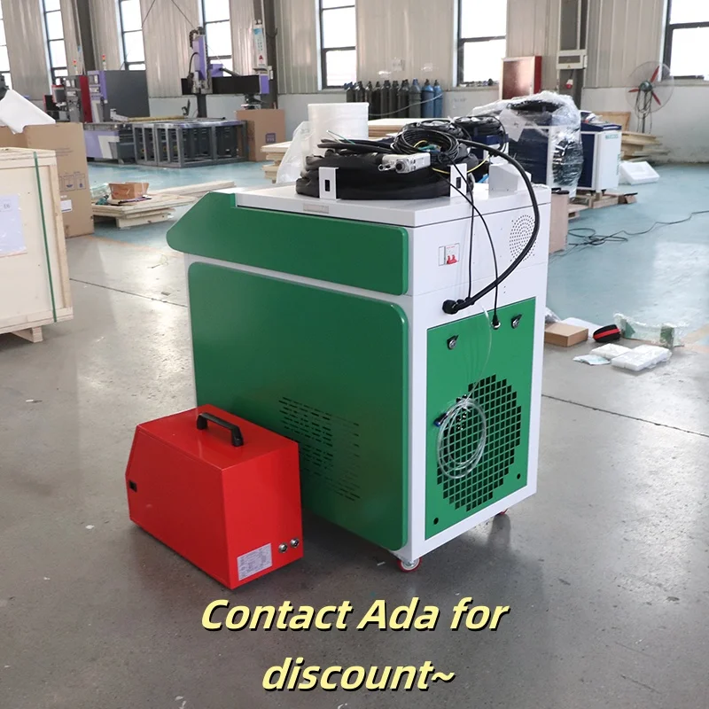 Handheld Fiber Laser Welding Machine 3 In 1 Hand Held Laser Welder for Metal with SUP23T Welding Gun 1500w 2kw 3kw Machine