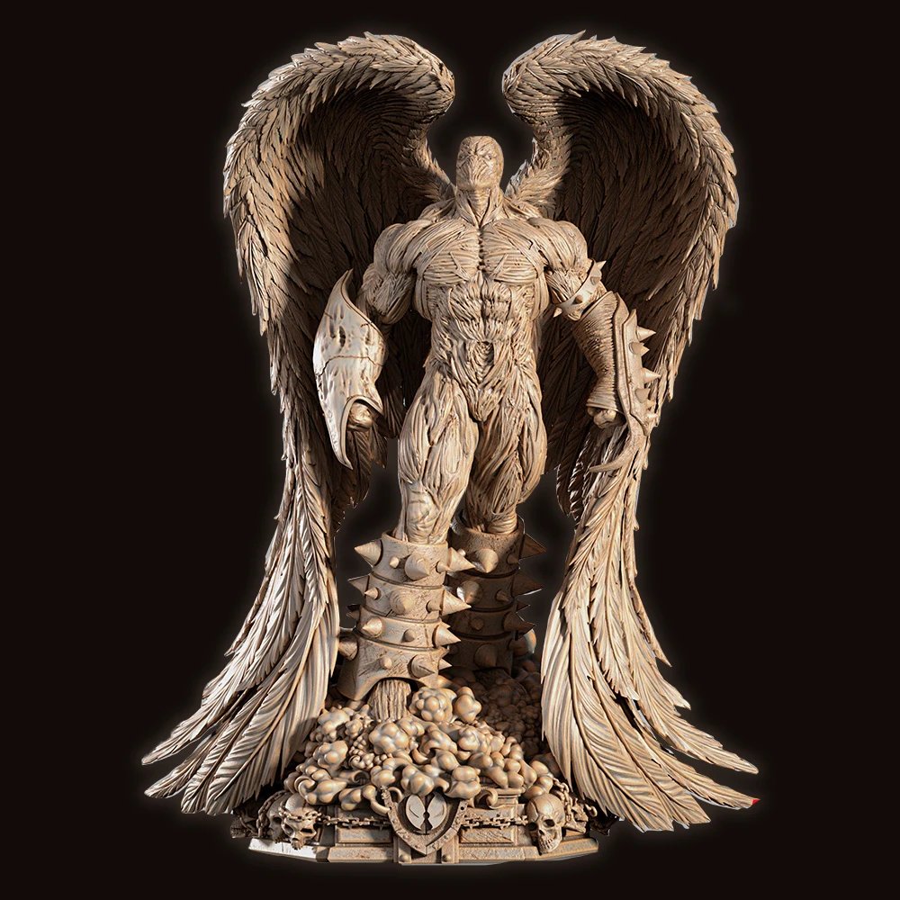 

Mythical Serpent-Haired Guardian 1:16 Scale Unpainted Resin Model Kit - DIY Customizable Collectible Figure for Painting A853