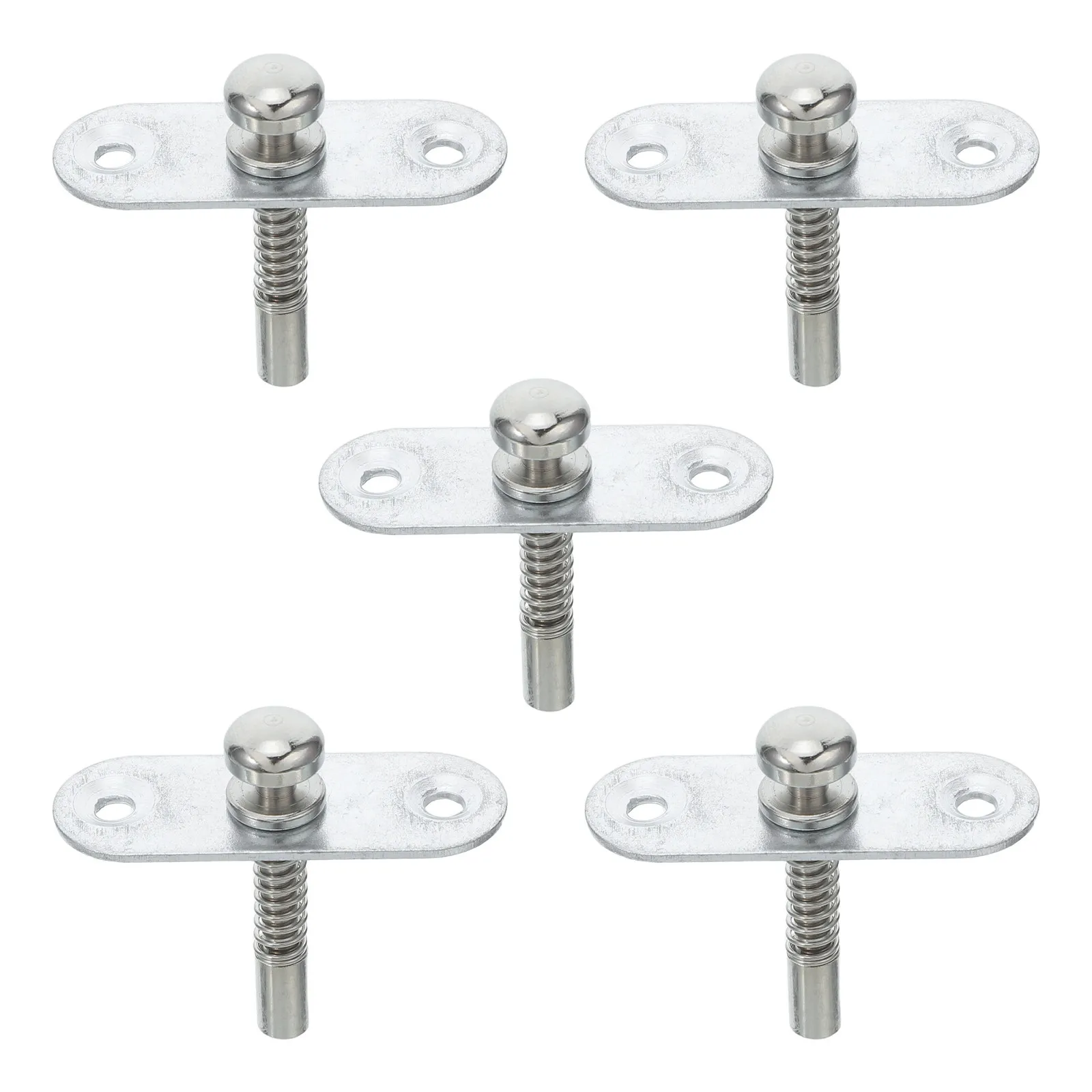 Набор из 5 шт. пружинных фиксаторов для кроватки из нержавеющей стали для точной регулировки высоты матраса, универсальная фурнитура для детской мебели.