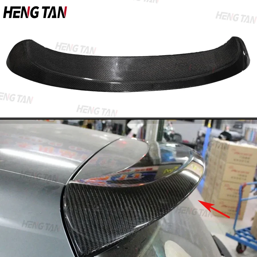 Carbon Fiber Car Rear Trunk Spoiler For Volkswagen Golf MK6 ABT 2009-2013 Not Gti Rear Wing Parts Body kit