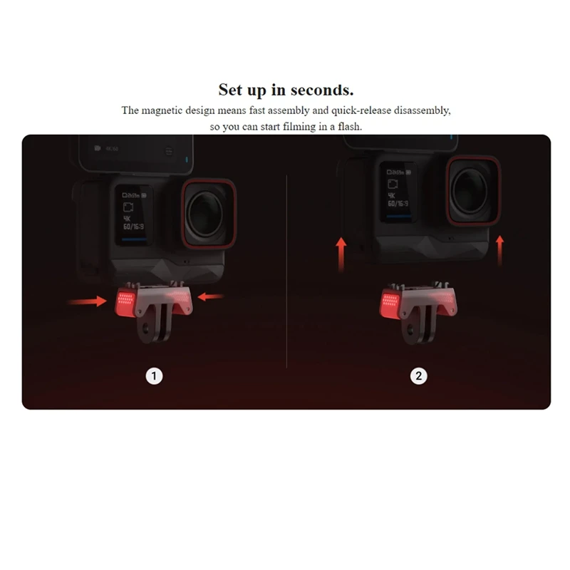 DN-для Insta360 Ace Pro/ Ace стандартные детали крепления аксессуары для Insta360 Ace Pro/Ace магнитный адаптер