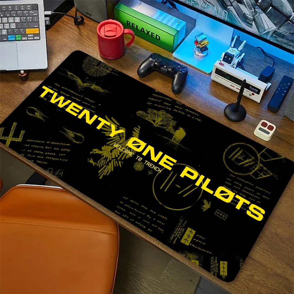 T-Twenty O-One P-Pilots Mousepad Mousepad New Arrivals Large Gaming Mousepad L XL XXL Gamer Mouse Pad Size For Keyboards Mat