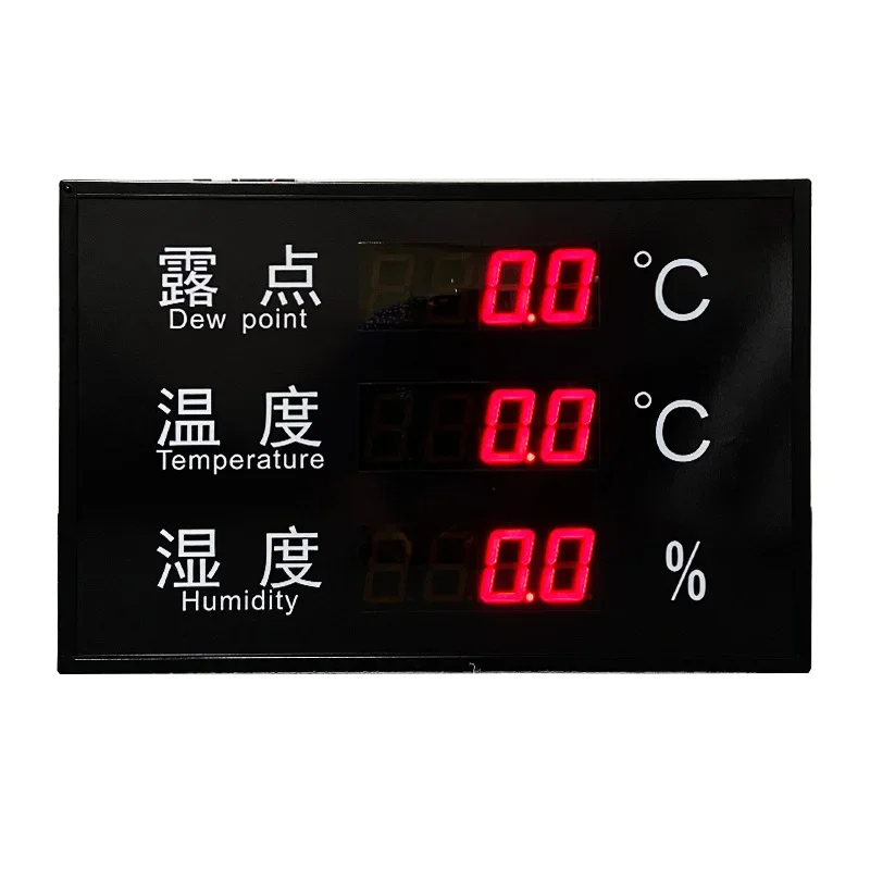 OGMSensor Dew Point Temperature And Humidity Electronic Kanban Industrial High Precision LED Differential Pressure Particle Disp