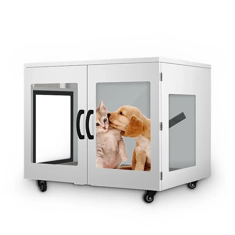 

Smart white multifunction disinfection large space precise temperature control automatic pet dryer pet drying room for cat dog