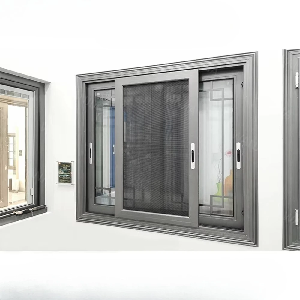 Aluminum Energy Efficient Design Sliding windows Slide Smoothly windows Others Sliding Glass Aluminum Window