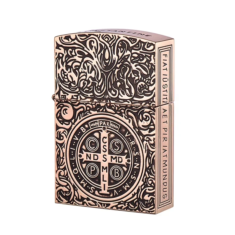 1:1 Limited ZORRO Edition Oversized Kerosene Lighter Metal Personality Constantine Creative Heavy Armor Oversized Lighter Gift