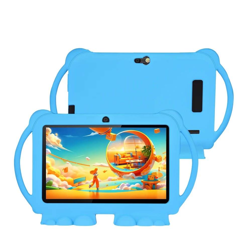 5G Wifi Original New K5 Children's Tablet 4GB RAM 64GB ROM  Leather Case Quad Core Game Software Children's Gift