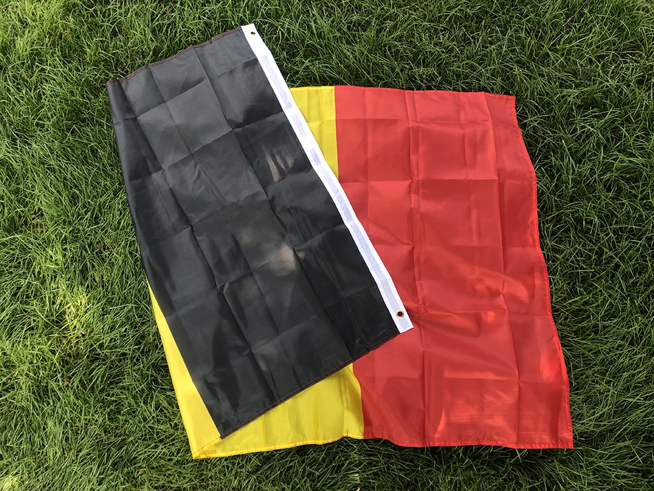 Bandera Bélga 90x150cm – Policarbonato resistente exterior - imagen 4