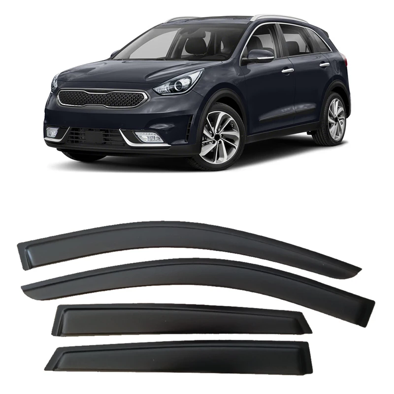 

Window Visor for Kia NIRO 2016 2017 2018 2019 2020 2021 2022 Wind Deflectors Rain Guards Door Visor