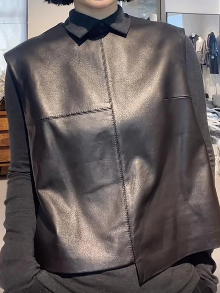 2025년 가을 여성용 스웨트 베스트, 라운드 넥, 루즈핏, 슬림핏, 출퇴근용, 레귤러 길이, 중간 보온성, 지퍼 클로저