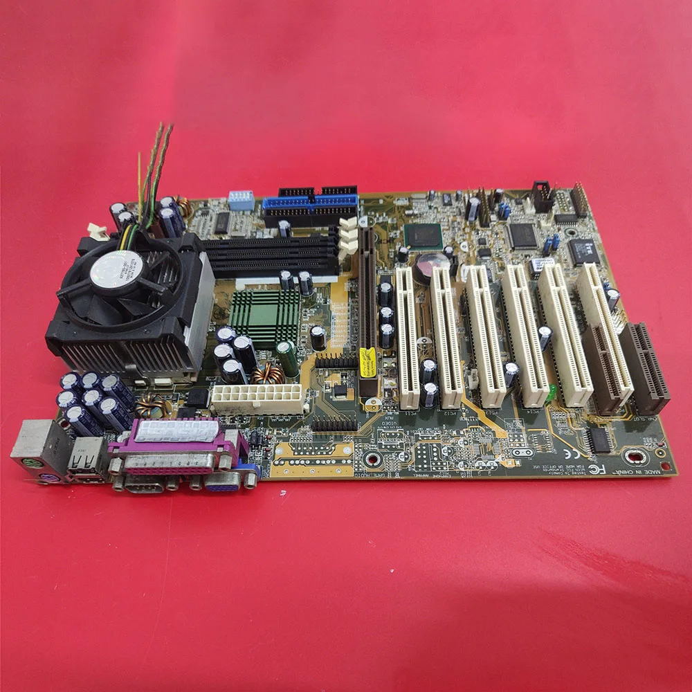 815 motherboard CUSL2 integrated graphics card with 6 PCI slots