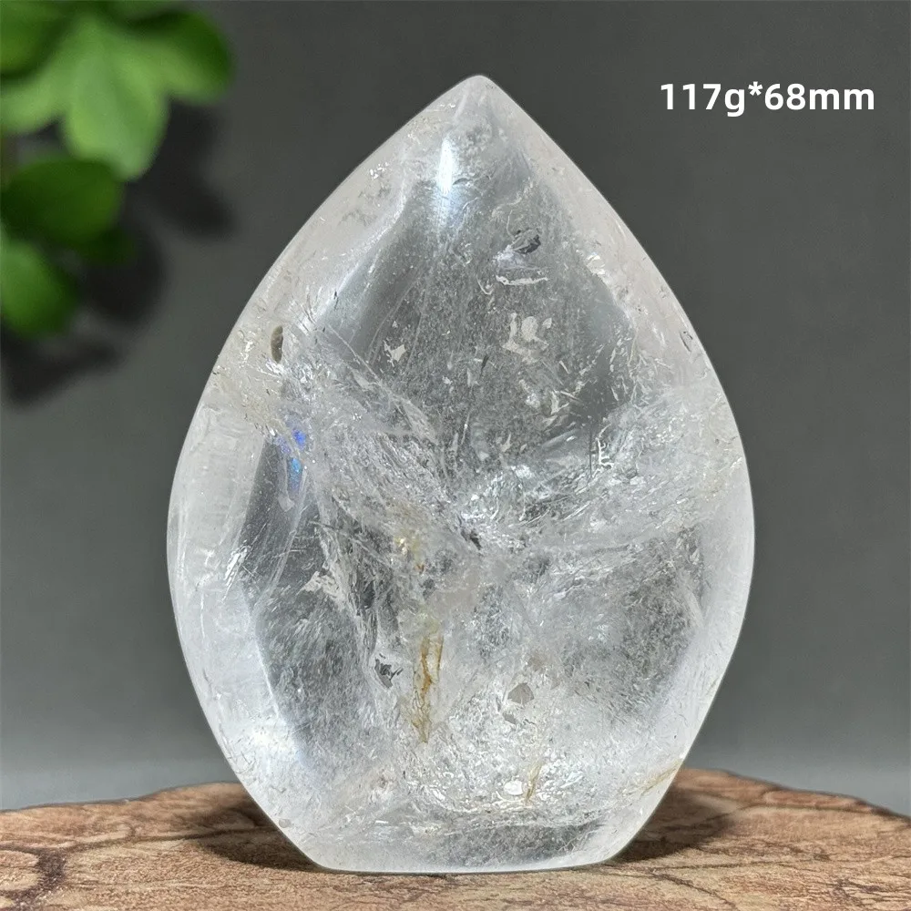 Natural White Crystal Free Form Torch Mineral Stone Healing Energy Collection Home Feng Shui Office Decoration Gift