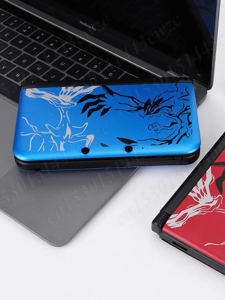 

For 3DS XL Front & Back Housing Shell Cover Faceplate Repair Part Front Back Cover Case Top Back Cover for 3DS XL Game Console