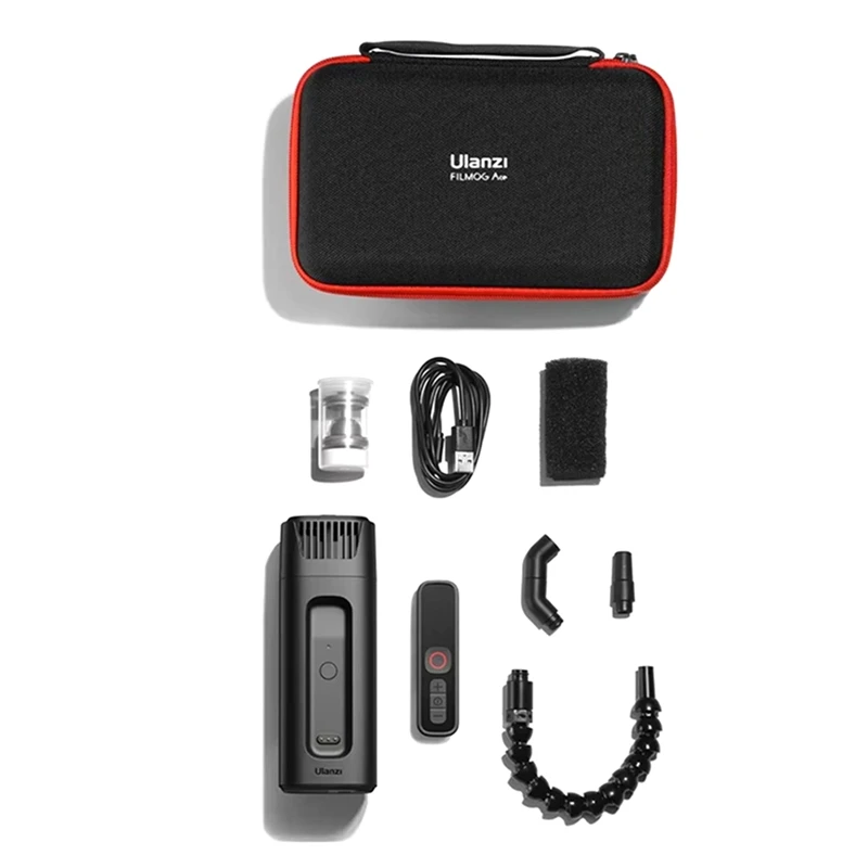 

Ulanzi FM01 40W Portable Fog Machine For Food, Portrait, Film, And Video Photography 10M Wireless Control