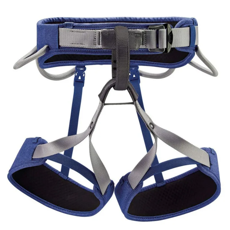 Aerial Work Half-body Seat Belt Zinc Alloy Buckle Adjustable Leg Belt Anti-drop Belt for Wind Power Rock Climbing