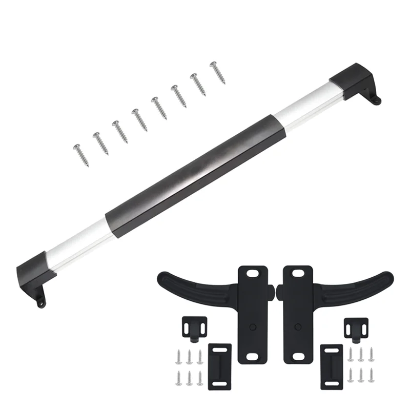 

Ведущая дверная ручка для экрана яхты, регулируемый телескопический стержень с левой + правой ручкой для автофургона, яхты