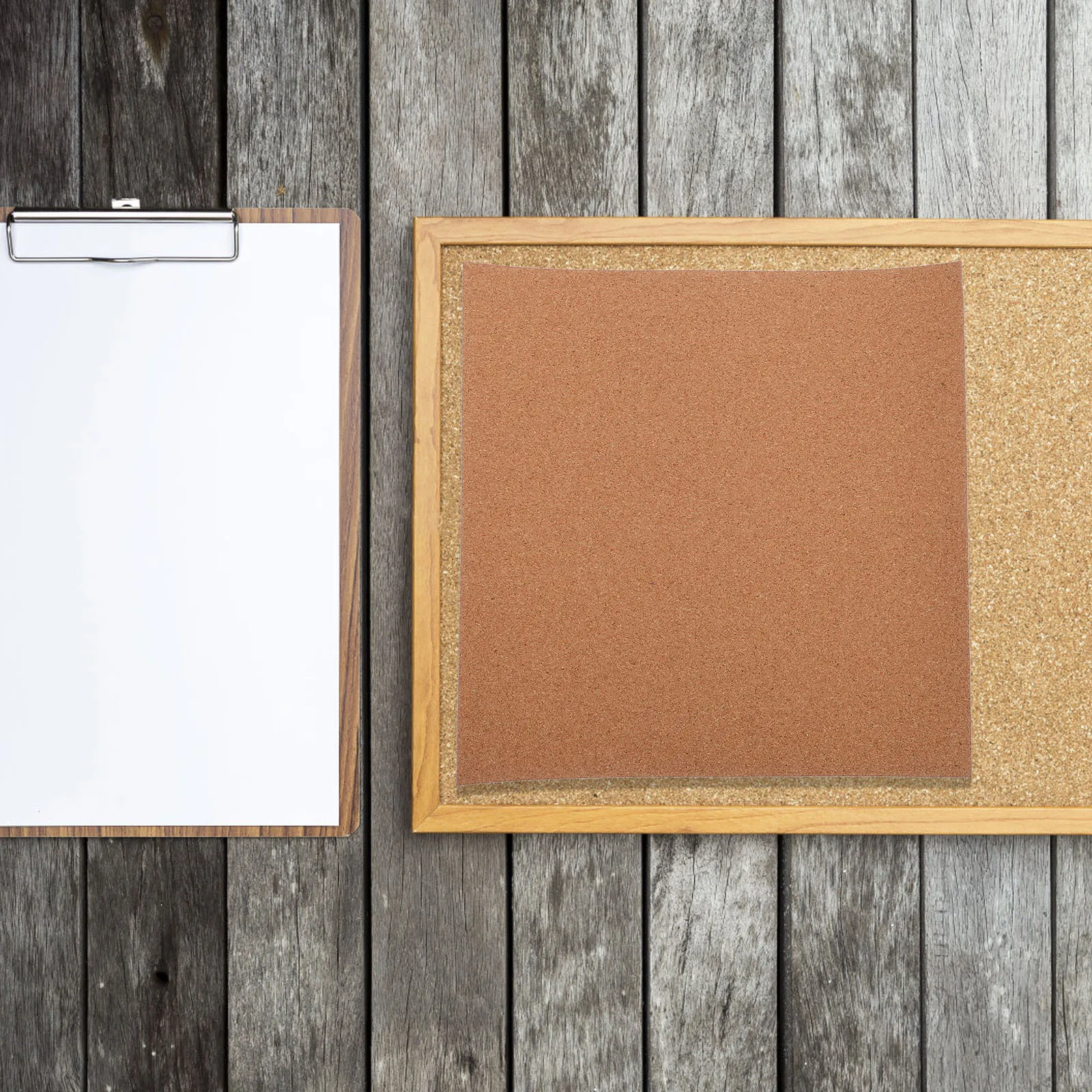 5 قطعة بلاط لوحة الفلين الناعمة ذاتية اللصق لمكتب صور جدار مذكرة مجلس بلاط نشرة صغيرة لوحات الفلين للجدران #3