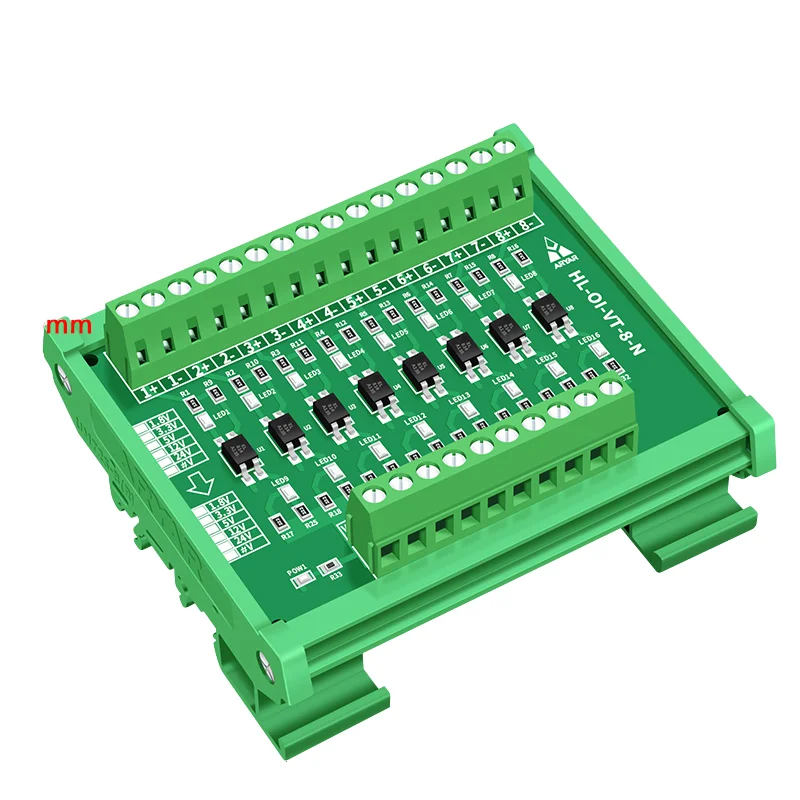 SUBSEA 1.8V 3.3V 5V 12V 24V 8-Channel Copper IP65 Optocoupler Isolation Board Voltage Conversion Power SpeakON Board Model