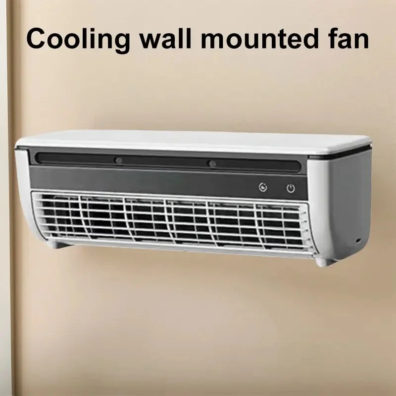 Wall-Mounted Air Cooling Fan Rechargeable Desk Fan Table Fan for Home Kitchen Bedroom Office