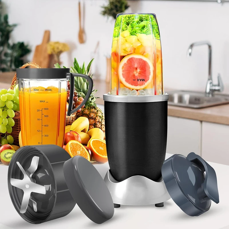 Części zamienne do blendera do Nutribullet, 32Oz i 24Oz Nutribullet Kubki blendera z pokrywkami Części zamienne do ostrzy ekstraktora