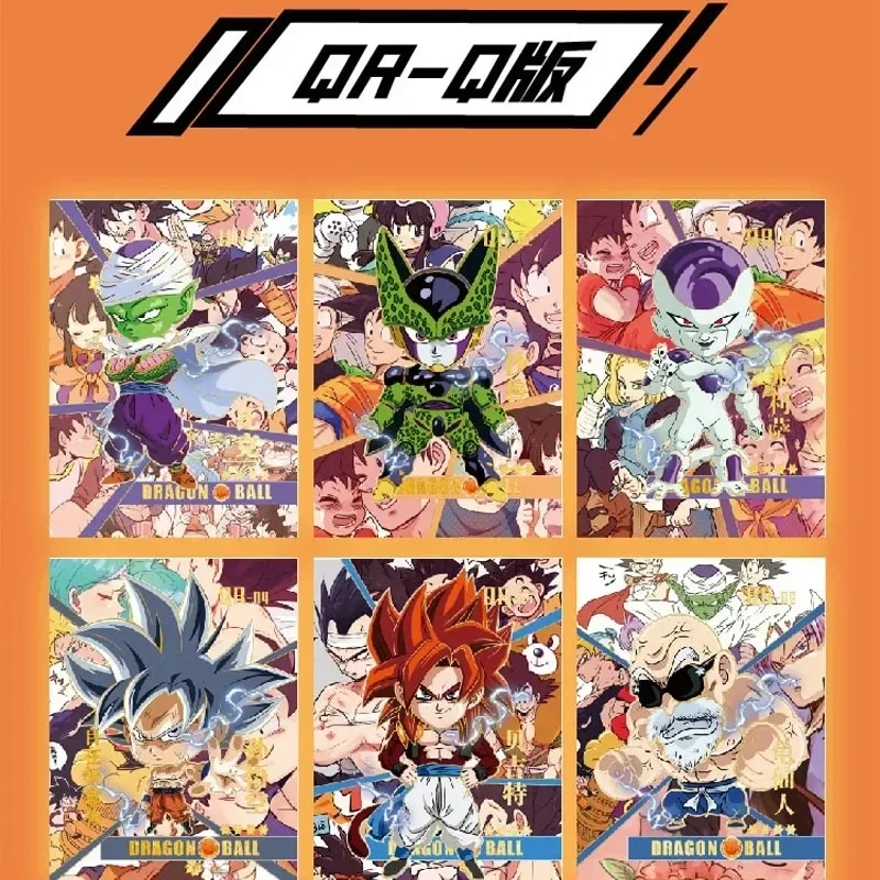 Anime Dragon Ball Rare Peripheral Collection Cards Booster Box Son Goku Character TCG Game Playing Board Card Children Gifts Toy