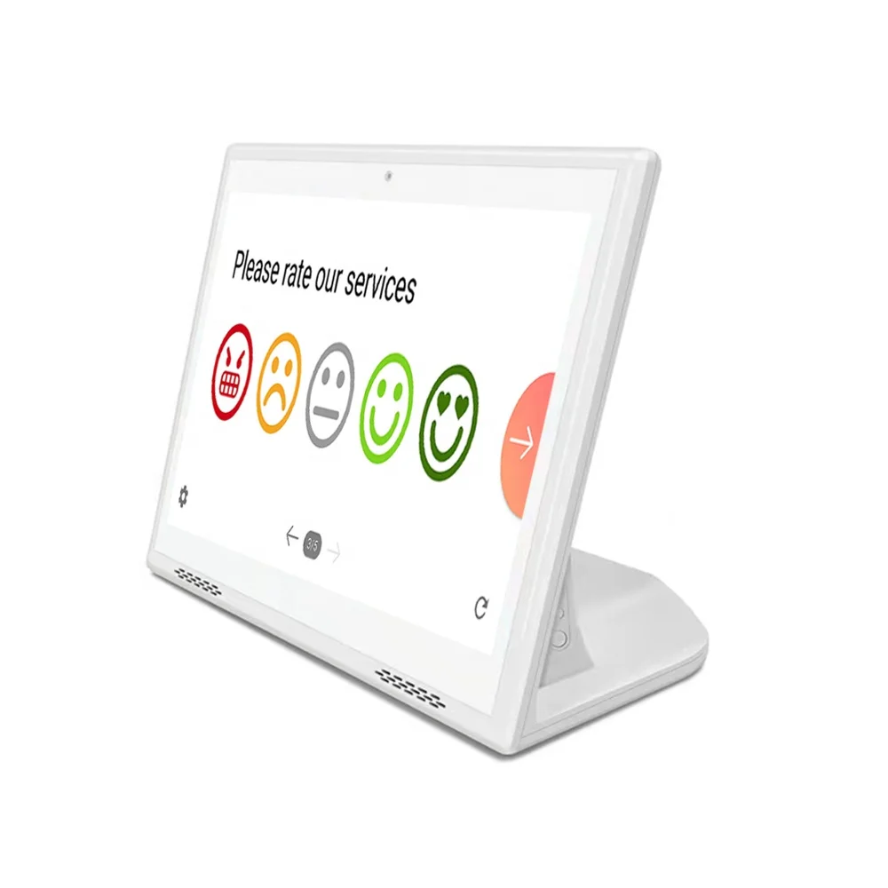 Top Sell Wall Mount Desktop Floor Standing Touch Screen Smiley Terminal Feedback Customer Survey Equipment Satisfaction Machine