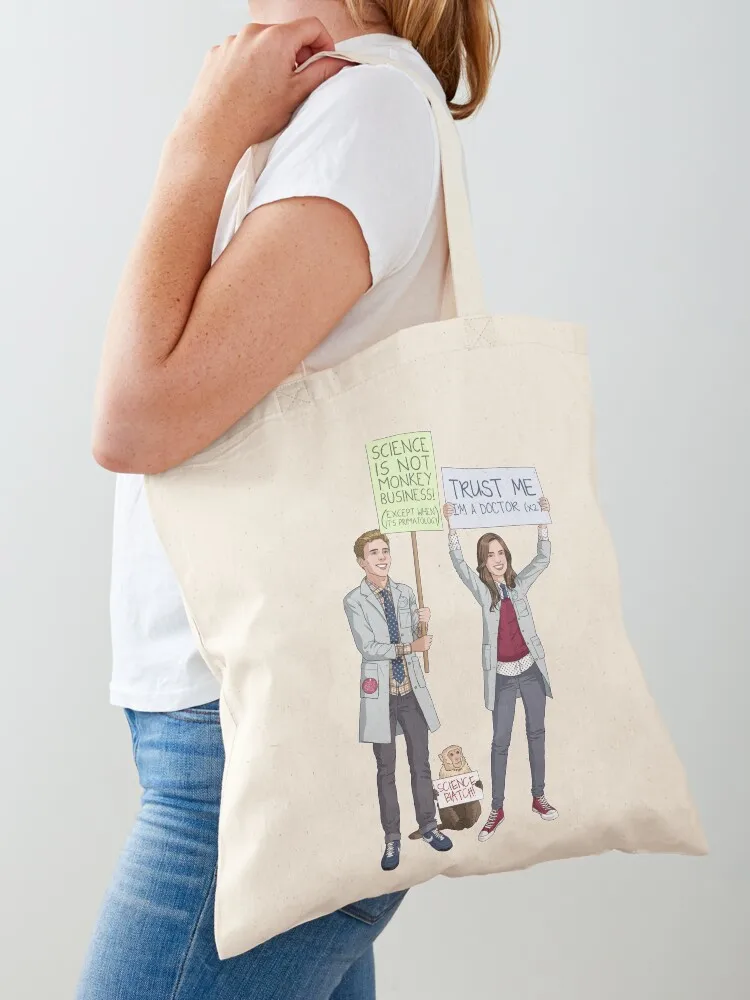 

Fitzsimmons - Science March Tote Bag Women's handbag Women's bag tote bags men ecological bags
