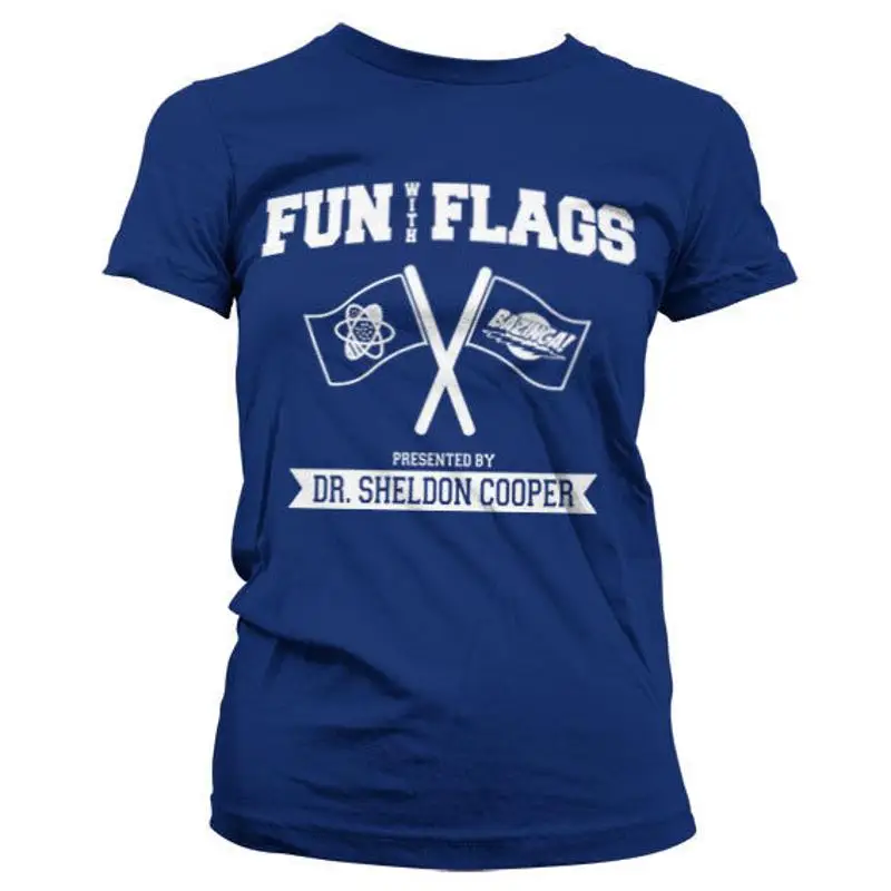 

Officially Licensed Tbbt Fun With Flags Ladies T shirt S XXL Sizes