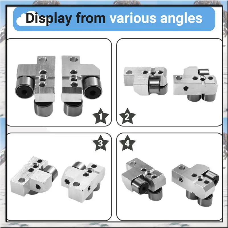 AA46 42-28-0211 Bandsaw Front Rear Blade Guide Block Kit Rear Blade Guide/Bearing Assembly