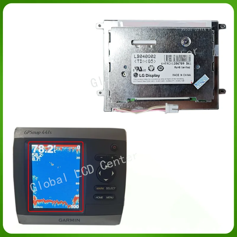 

4-дюймовый ЖК-экран Garmin GPSMAP 441 441S GPSMAP 400C 421S Многофункциональный морской навигатор ЖК-дисплей